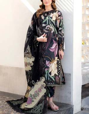 black lawn dress for eid
